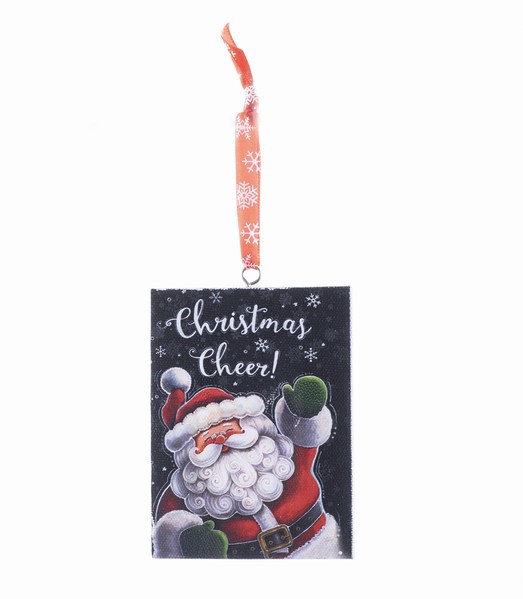 Item 558312 Santa Cheer Ornament