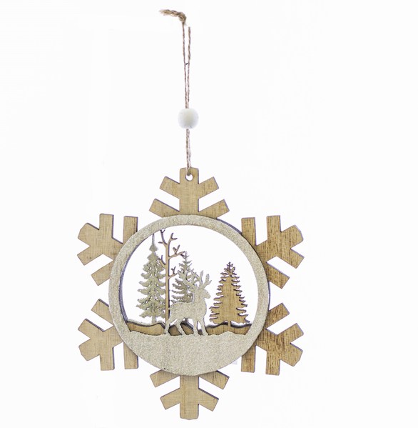 Item 558352 Snowflake Ornament