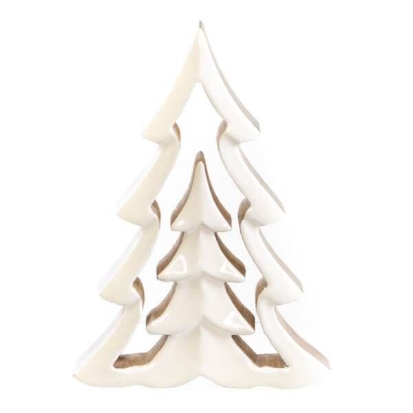 Item 558599 Enamel Cut Out Tree Medium