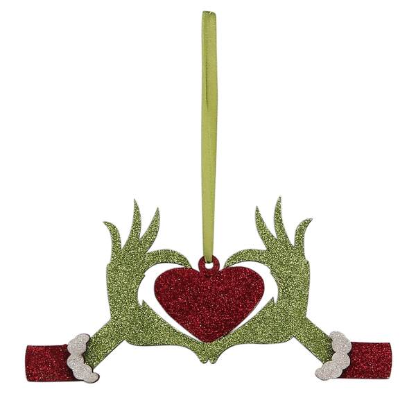 Item 558612 Greeny Heart Ornament