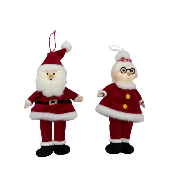 Item 558675 Mr/Mrs Claus Ornament