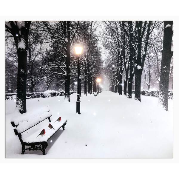 Item 558786 Serenity Lighted Canvas
