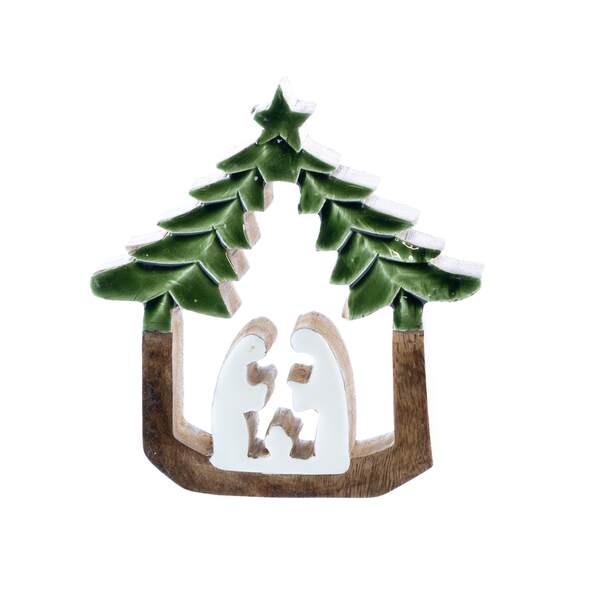 Item 558799 Pine Tree Nativity