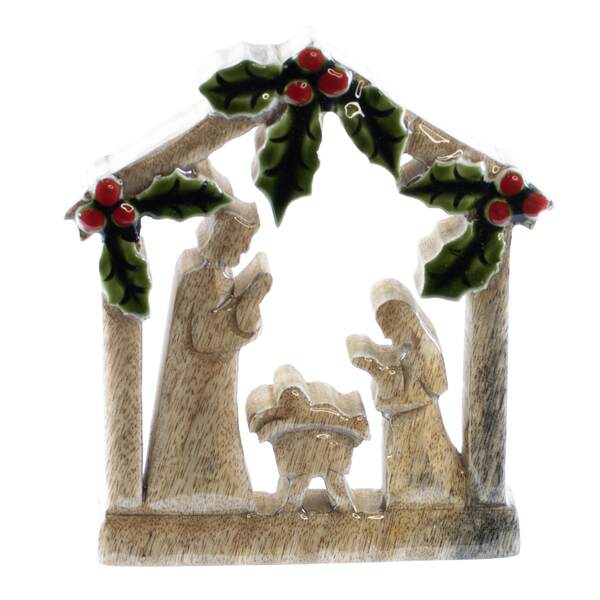 Item 558804 Holly Nativity