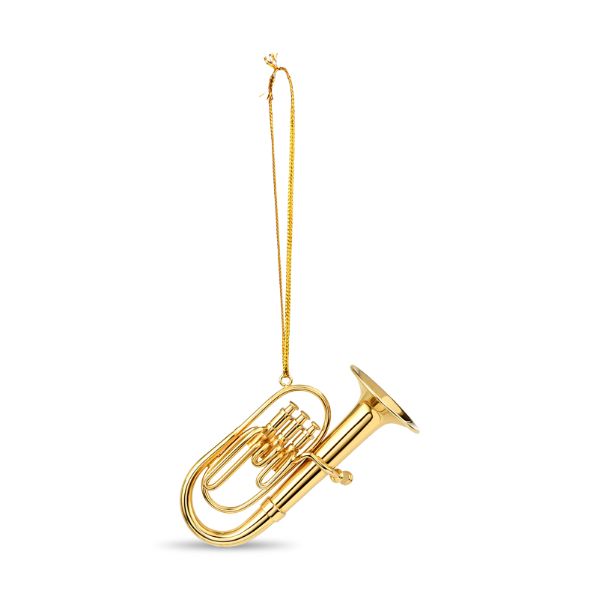 Item 560023 Gold Tuba Ornament