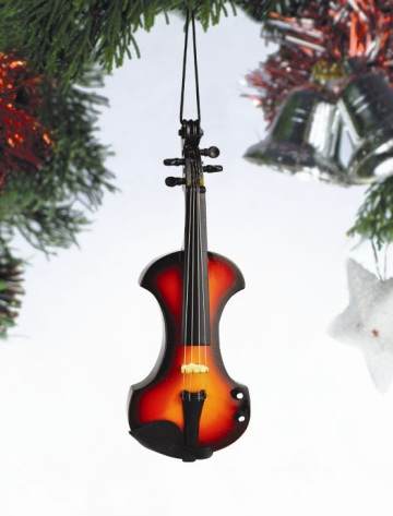 Item 560047 Modern Electric Violin Ornament