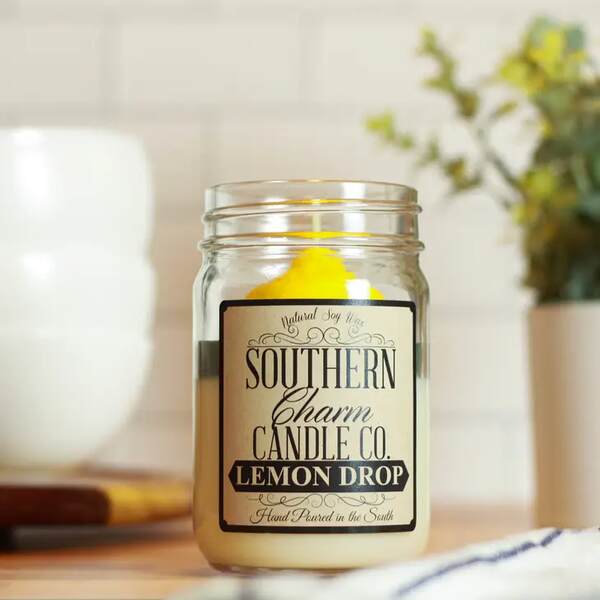 Item 563002 Lemon Drop Candle