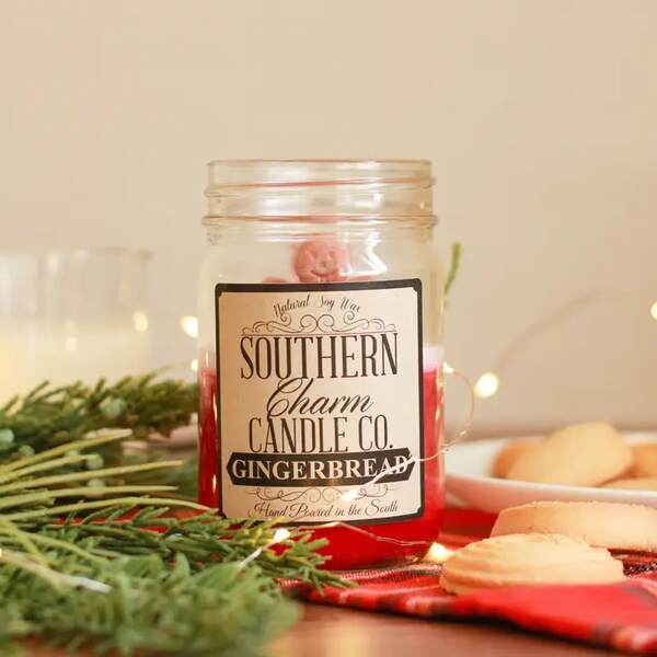 Item 563013 Gingerbread Candle