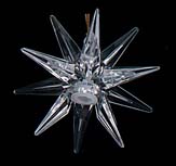 Item 568007 Clear Moravian Star Light Cover/Ornament