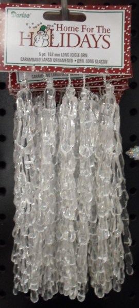 Item 568296 Long Icicle Ornament