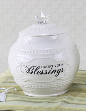 Item 601183 Blessing Jar With 36 Blessings