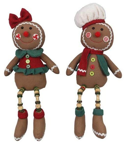 Item 601198 Gingerbread Man Shelf Sitter