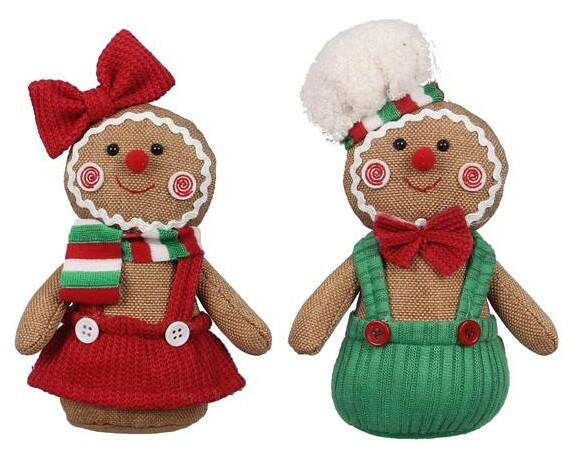 Item 601199 Christmas Gingerbread Man Plush