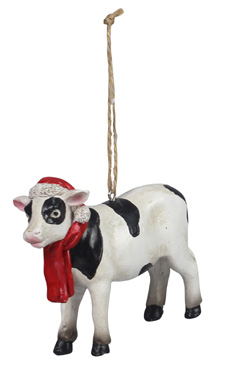 Item 601244 Cow Ornament
