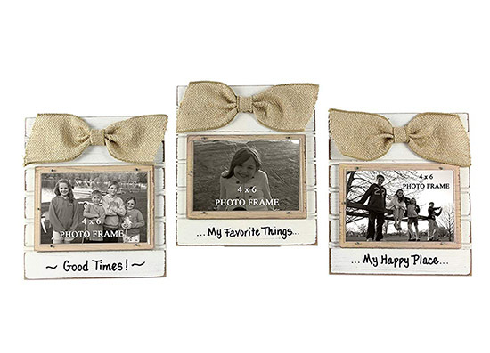 Item 601551 Good Times/Favorite/Happy Place Photo Frame