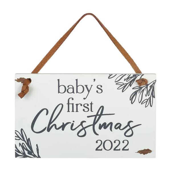 Item 609022 Baby's 1st Christmas 2022 Ornament