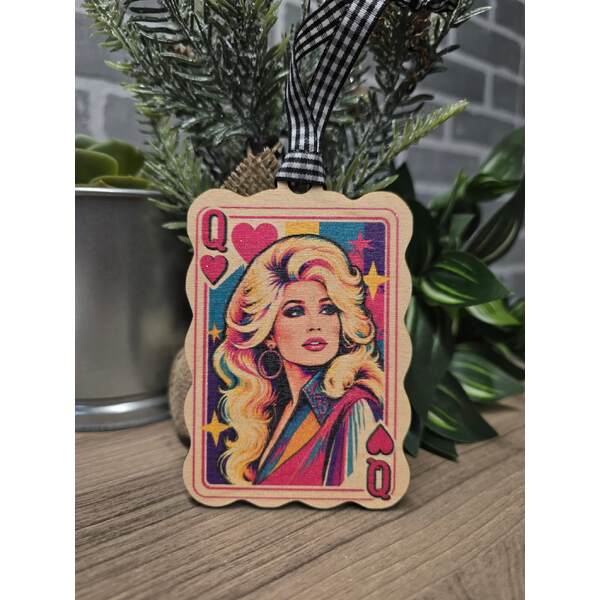 Item 613064 Queen Of Hearts Dolly Ornament