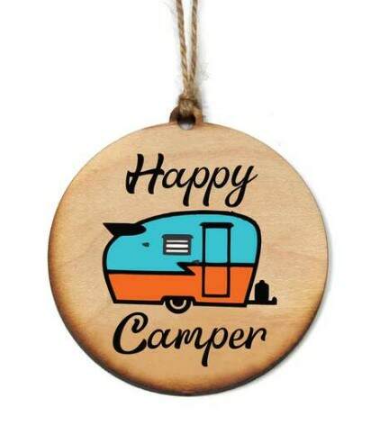 Item 613264 Happy Camper Ornament