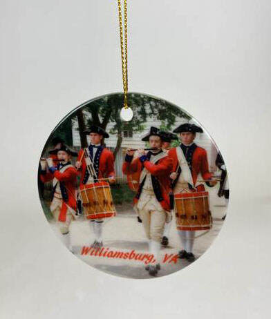 Item 613501 Williamsburg Fife And Drum Ornament