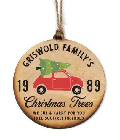 Item 613552 Griswold Familys Christmas Trees Ornament