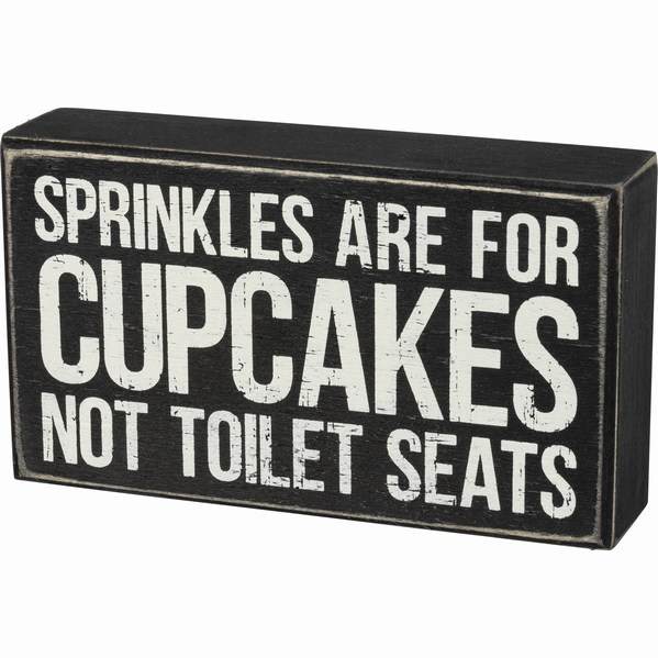 Item 642017 Sprinkles Box Sign