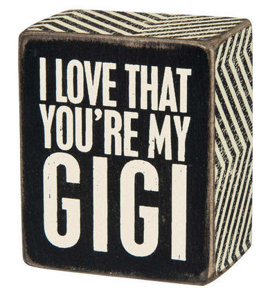 Item 642104 My Gigi Box Sign