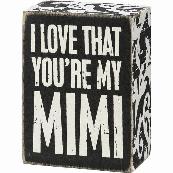 Item 642148 My Mimi Box Sign