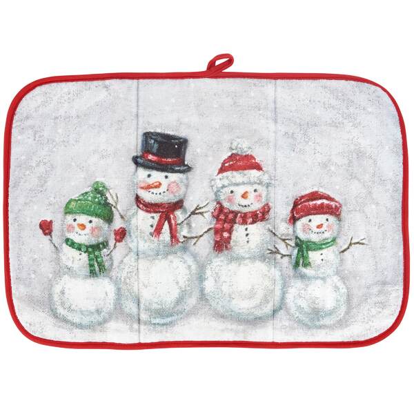 Item 642242 Snow Family Drying Mat