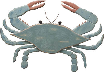 Item 642307 Blue Crab Wall Hanging