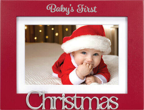 Item 647027 Babys First Christmas Frame