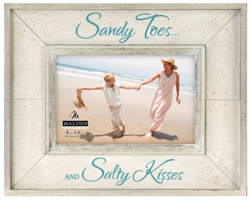 Item 647044 Sandy Toes and Salty Kisses Photo Frame