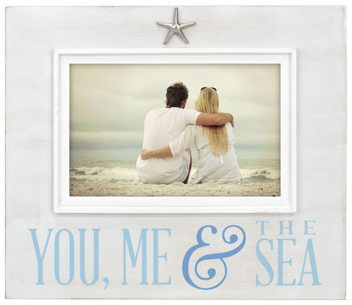 Item 647071 4x6 You Me And The Sea Photo Frame