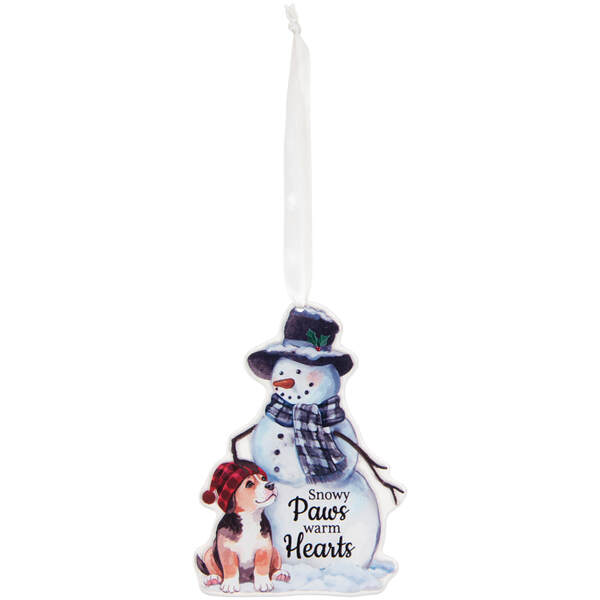 Item 655037 Dog Paws Ornament