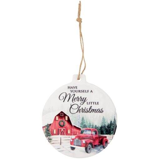 Item 655041 Merry Little Christmas Ornament