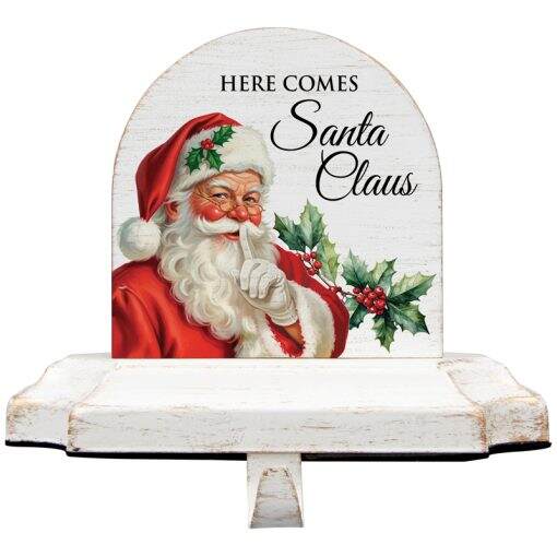 Item 655056 Santa Claus Stocking Holder