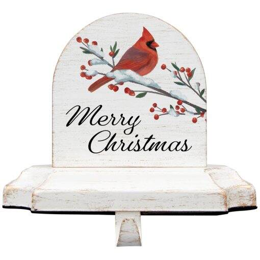 Item 655058 Merry Christmas Stocking Holder