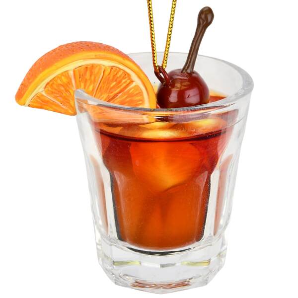 Item 685038 Old Fashioned Whiskey Ornament