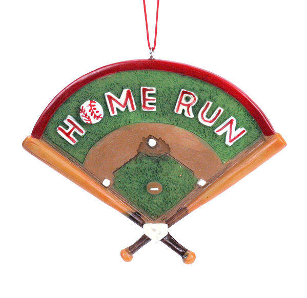 Item 803021 Baseball Home Run Ornament