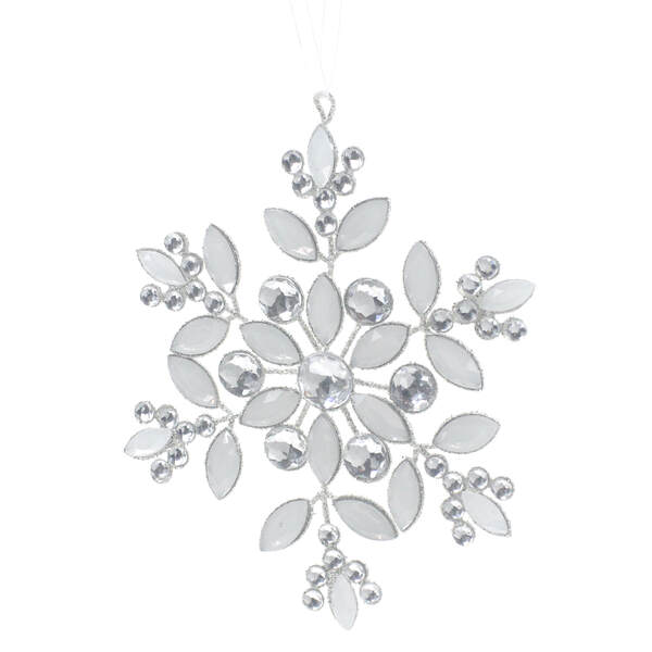 Item 808104 Large Gem Snowflake Ornament