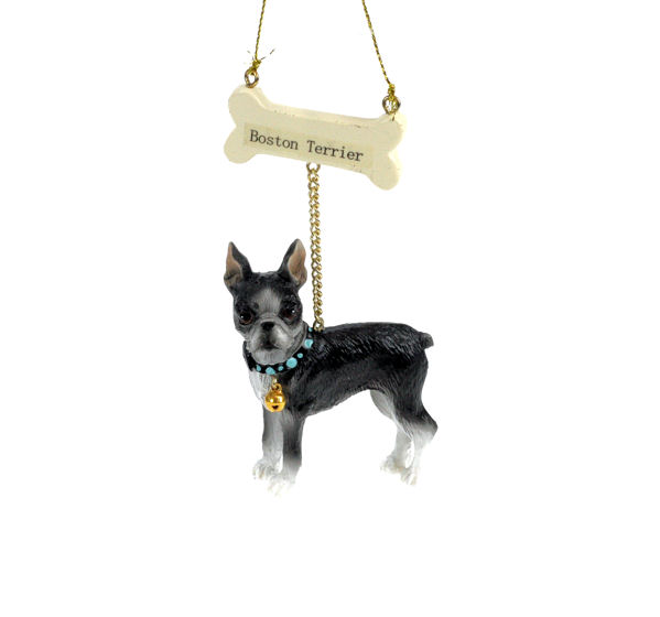 Item 815003 Boston Terrier Ornament