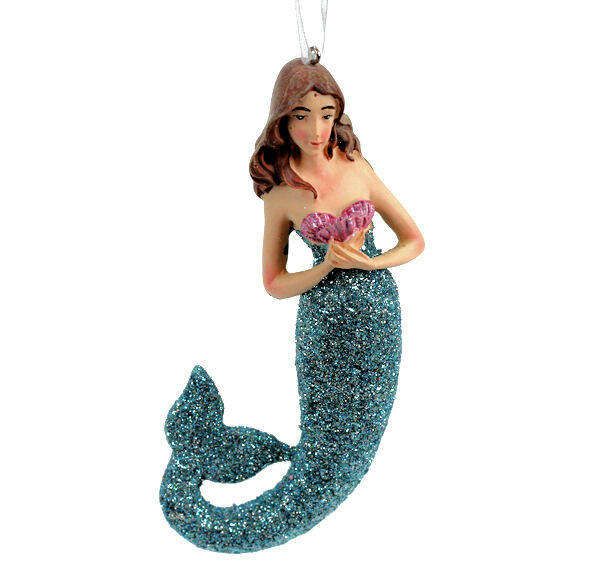 Item 815008 Blue Mermaid Ornament
