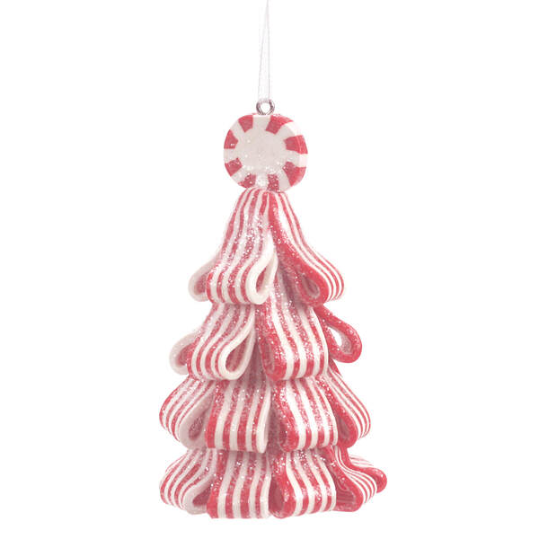 Item 815052 Clay Dough Peppermint Christmas Tree Ornament
