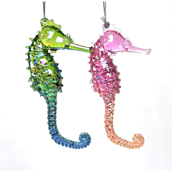 Item 818036 Plastic Seahorse Ornament