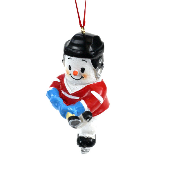 Item 825015 Hockey Marshmallow Man Ornament