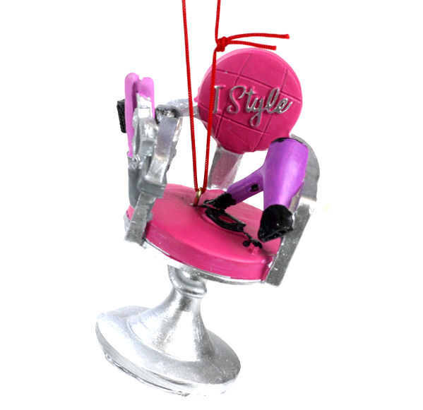 Item 825034 Hair Stylist Chair Ornament