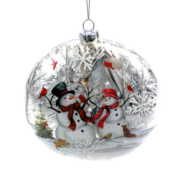Item 844029 Snowman Disc Ornament