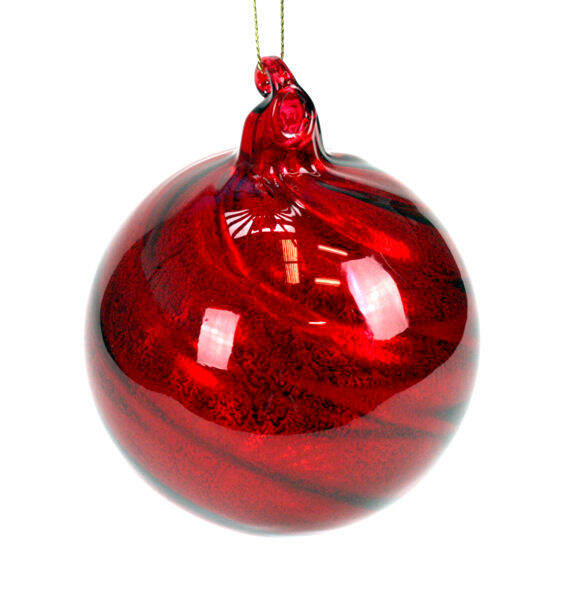 Item 844037 Shiny Red Ball Ornament