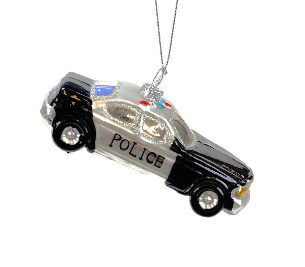 Item 844042 Police Car Ornament