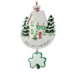 Item 100031 Bless This Irish House Ornament