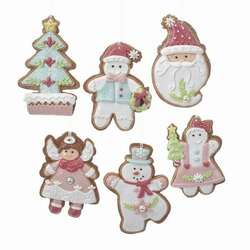 Item 100059 thumbnail Pastel Gingerbread Cookie Ornament
